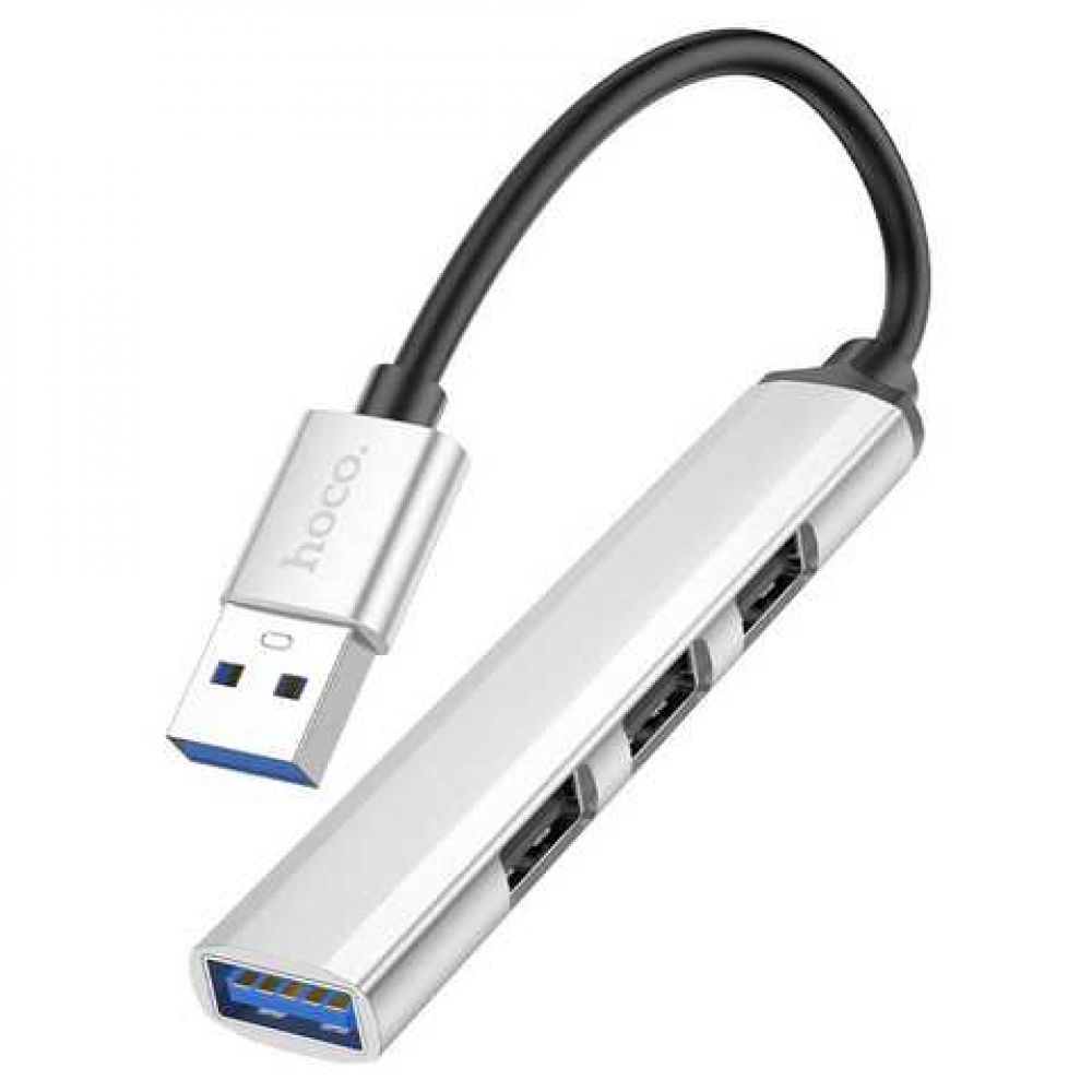 Купить USB HUB HOCO HB26 4 IN 1 ADAPTER(USB TO USB3.0+USB2.0*3)_2