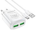 Купить СЕТЕВОЕ ЗАРЯДНОЕ УСТРОЙСТВО BOROFONE BA54A QC3.0 18W TYPE-C_1
