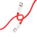 Купить USB HOCO X87 MAGIC SILICONE 60W TYPE-C TO TYPE-C_3