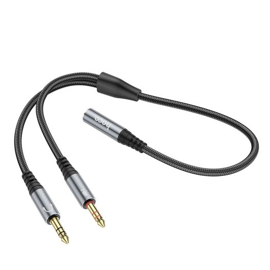 Купить AUDIO SPLITTER  HOCO UPA21 2-IN-1 3.5 FEMALE TO 2 MALE