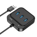 Купить USB HUB HOCO HB31 EASY 4-IN-1 CONVERTER(USB TO USB3.0*4)(L=1.2M)_1