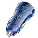 Купить АВТО ЗАРЯДНОЕ УСТРОЙСТВО HOCO Z47 TRANSPARENT QC3.0 18W_4