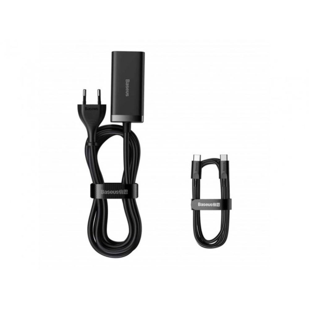 Купить СЕТЕВОЕ ЗАРЯДНОЕ УСТРОЙСТВО BASEUS GAN3 PRO DESKTOP FAST CHARGER 100W CCGP000101_1