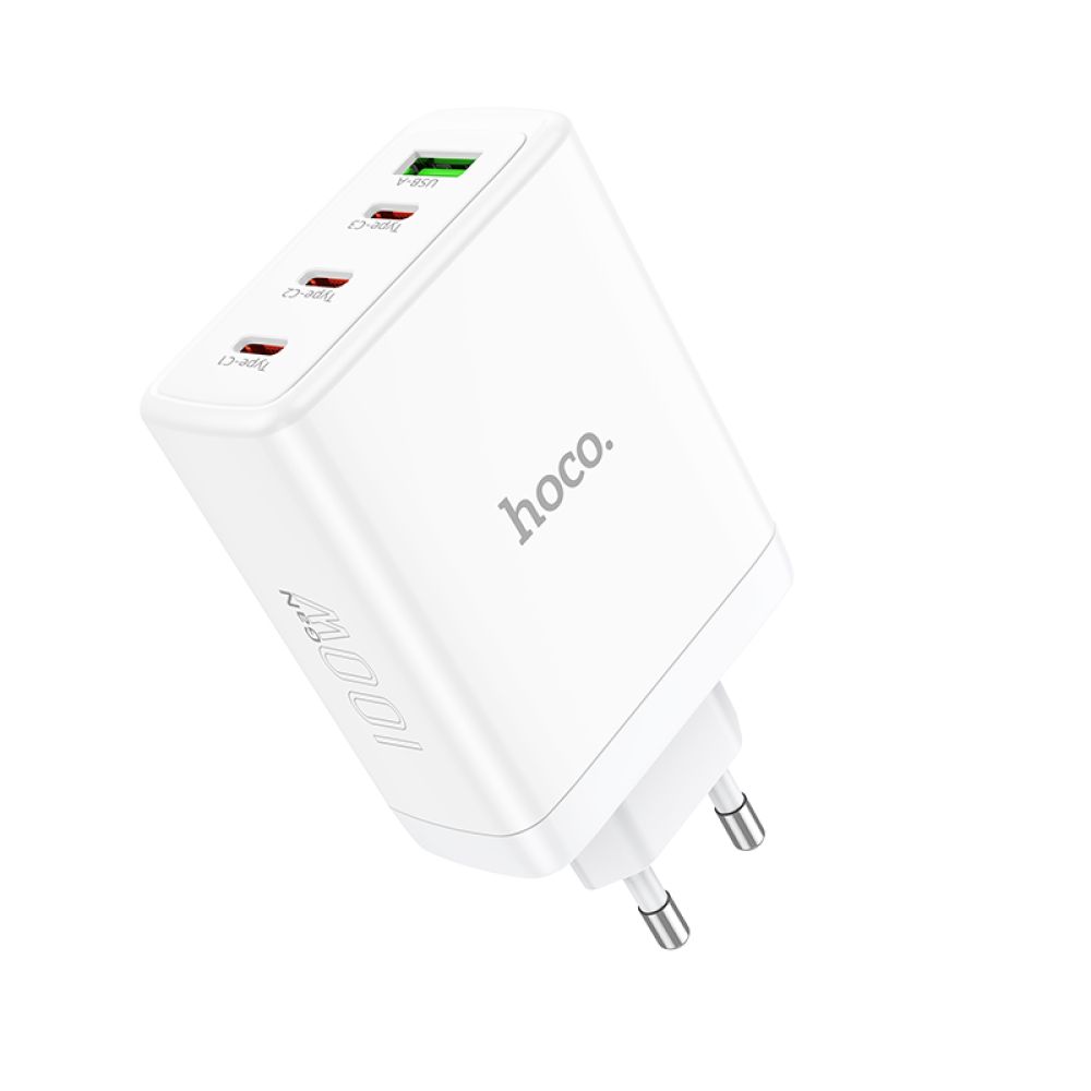 Купить СЕТЕВОЕ ЗАРЯДНОЕ УСТРОЙСТВО HOCO N31 LEADER GAN PD 100W/QC 22.5W_1