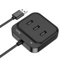 Купить USB HUB HOCO HB31 EASY 4-IN-1 CONVERTER(USB TO USB2.0*4)(L=1.2M)_1