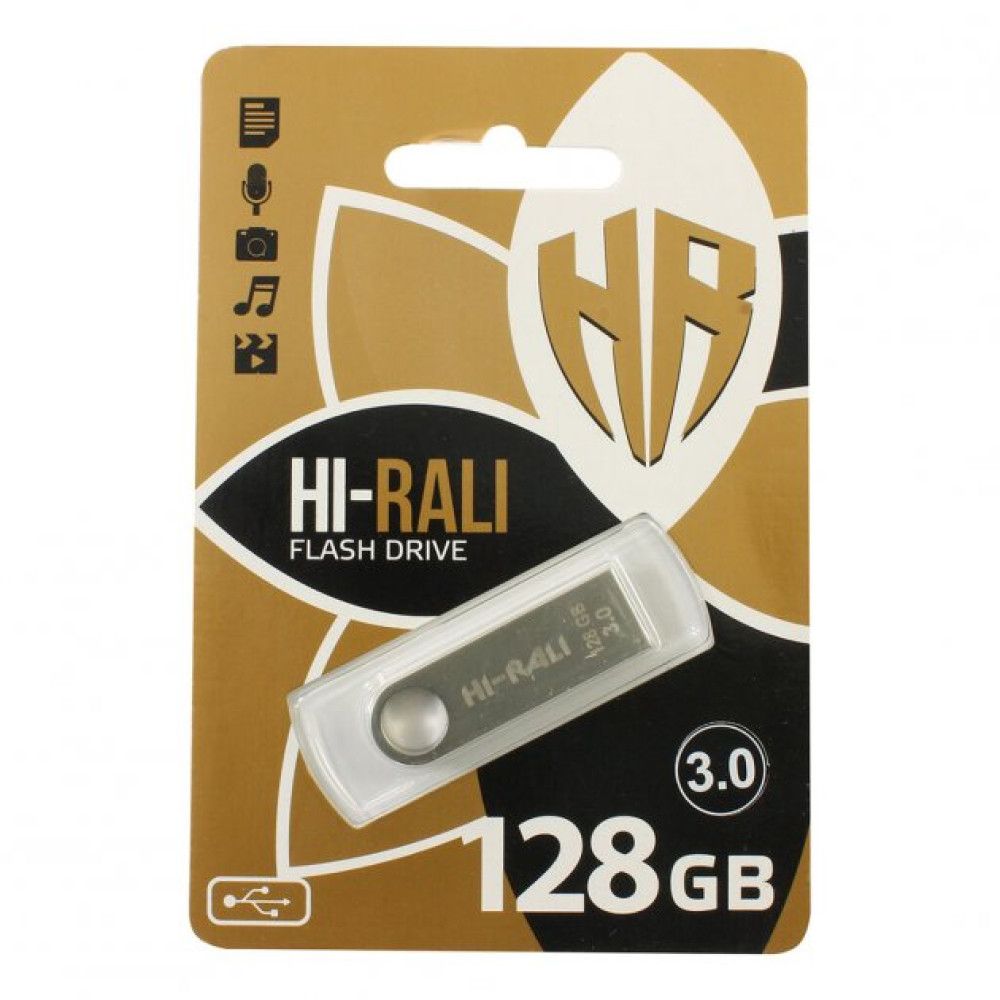 Купить USB FLASH DRIVE 3.0 HI-RALI SHUTTLE 128GB