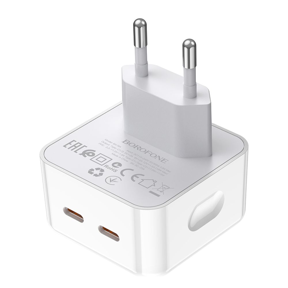 Купить СЕТЕВОЕ ЗАРЯДНОЕ УСТРОЙСТВО BOROFONE BA76A SOURCE PD/QC 35W_3