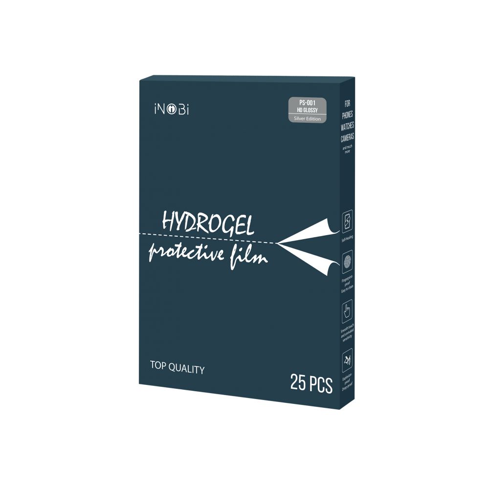 Купить ГИДРО-ГЕЛЬ ПЛЕНКА INOBI SILVER EDITION HD GLOSSY PS-001 25 ШТУК