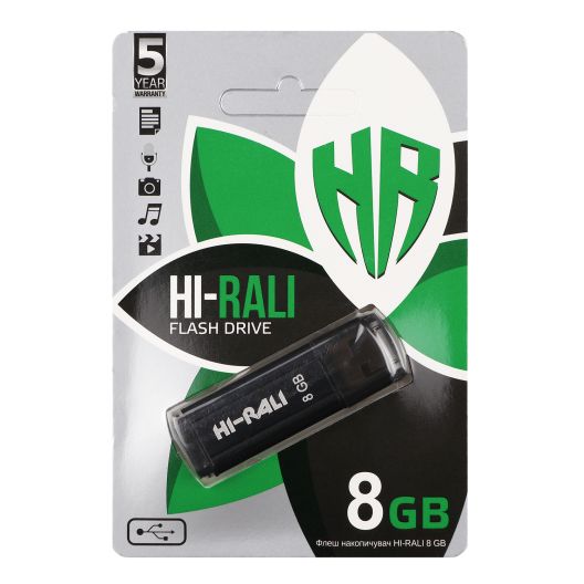 Купить USB FLASH DRIVE HI-RALI STARK 8GB