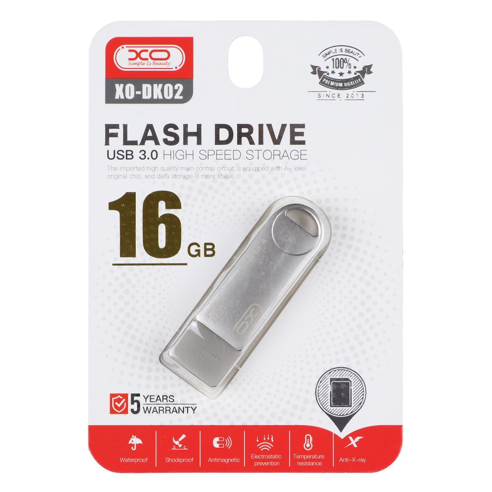 Купить USB FLASH DRIVE XO DK02 USB3.0 16GB