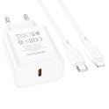 Купить СЕТЕВОЕ ЗАРЯДНОЕ УСТРОЙСТВО BOROFONE BA71A POWER PD20W TYPE-C TO LIGHTNING_2