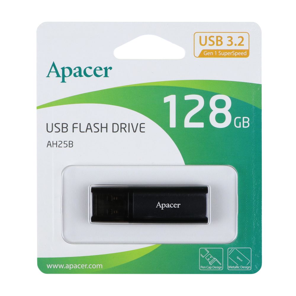Купить USB FLASH DRIVE 3.2 APACER AH25B 128GB