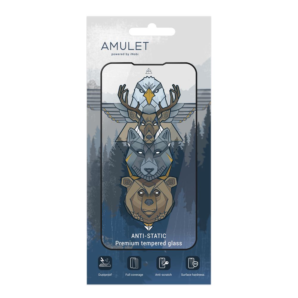 Купить ЗАЩИТНОЕ СТЕКЛО AMULET 2.5D HD ANTISTATIC FOR XIAOMI REDMI NOTE 11/11S/10S/POCO M5S/M4 PRO