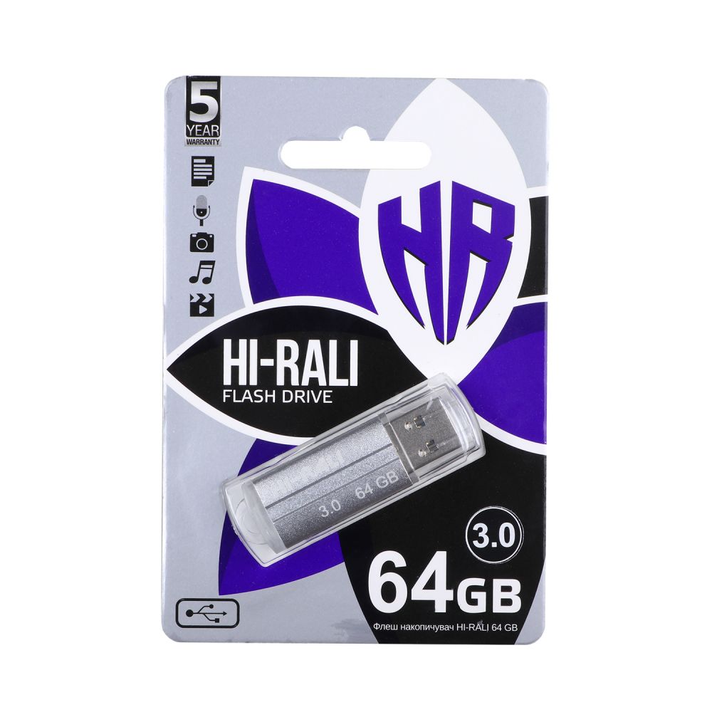 Купить USB FLASH DRIVE 3.0 HI-RALI CORSAIR 64GB_1
