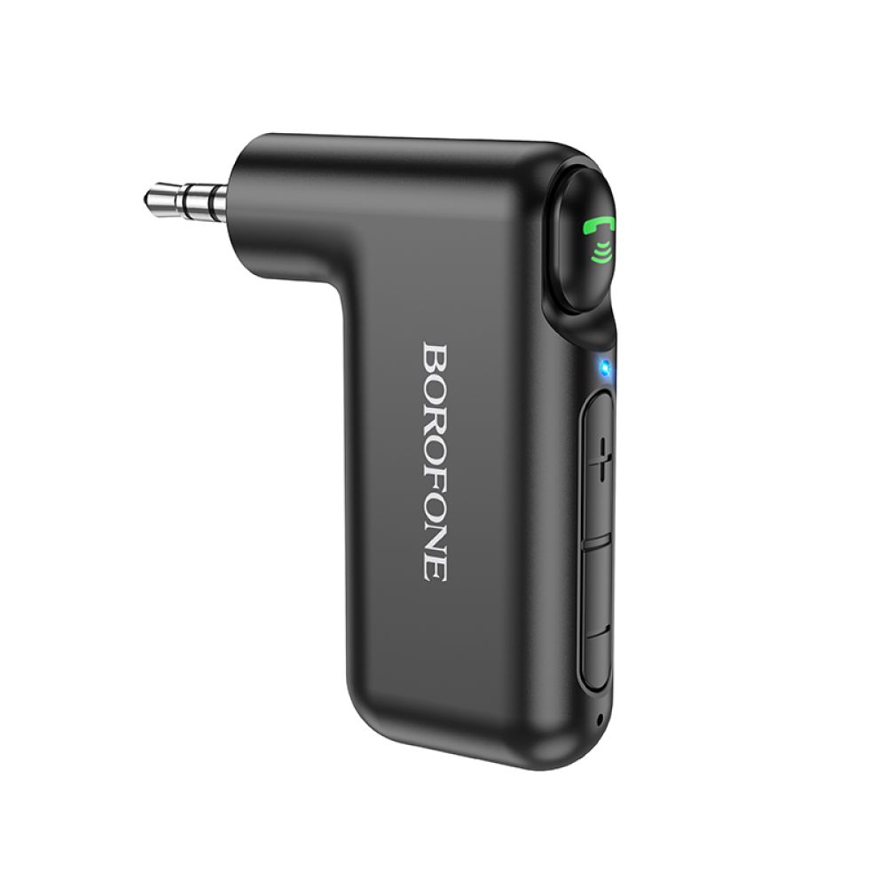 Модулятор Borofone BC35 Wideway car AUX BT receiver (Черный)