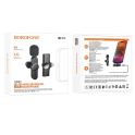 Купить МИКРОФОН ПЕТЛИЧНЫЙ БЕСПРОВОДНОЙ BOROFONE BFK12 LIGHTNING