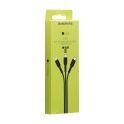 Купить USB BOROFONE BX16 3-IN-1 EASY IP+MICRO+TYPE-C МЯТАЯ УПАКОВКА_1