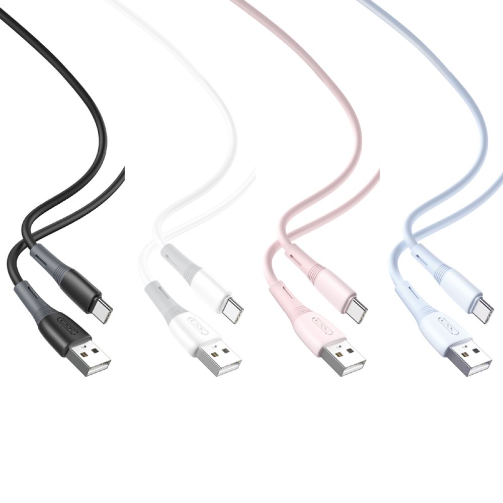 Купить USB XO NB225 SILICONE TWO-COLOR MICRO МЯТАЯ УПАКОВКА_1