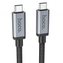 Купить USB HOCO US06 USB3.2 20GBPS 100W 4K 60HZ TYPE C TO TYPE C_1