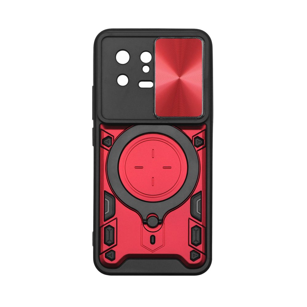 Чехол TPU+PC CamCap Armor with Ring для Xiaomi Poco F5 (Purple)