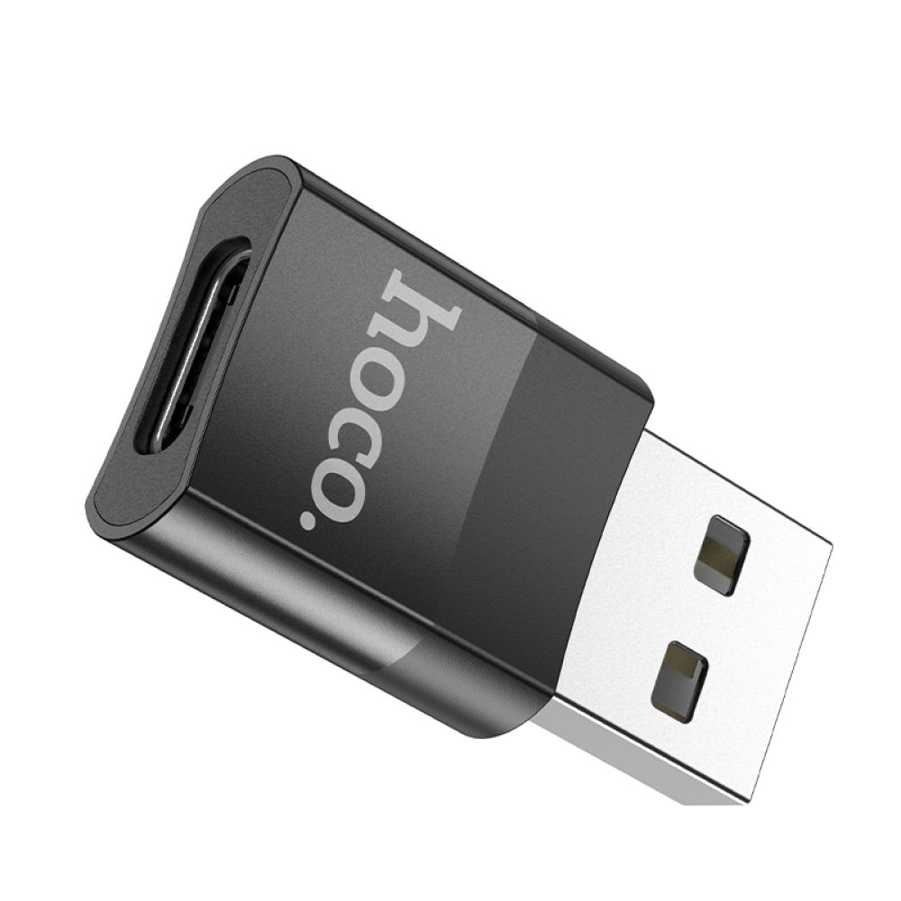 Купить ПЕРЕХОДНИК HOCO UA17 USB MALE TO TYPE-C FEMALE USB2.0 ADAPTER_6