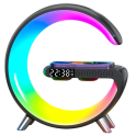 Купить БЕСПРОВОДНОЕ ЗАРЯДНОЕ УСТРОЙСТВО С RGB LIGHT/ALARM CLOCK/DESK LAMP 15W