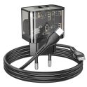 Купить СЕТЕВОЕ ЗАРЯДНОЕ УСТРОЙСТВО HOCO N34 DAZZLING PD20W+QC3.0 TYPE-C TO TYPE-C_6