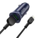 Купить АВТО ЗАРЯДНОЕ УСТРОЙСТВО HOCO Z39 QC3.0 LIGHTNING 2USB_4