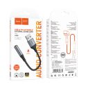Купить ПЕРЕХОДНИК HOCO LS36 SOUND CARD USB TO AUX 3.5MM (FEMALE) 12CM_1