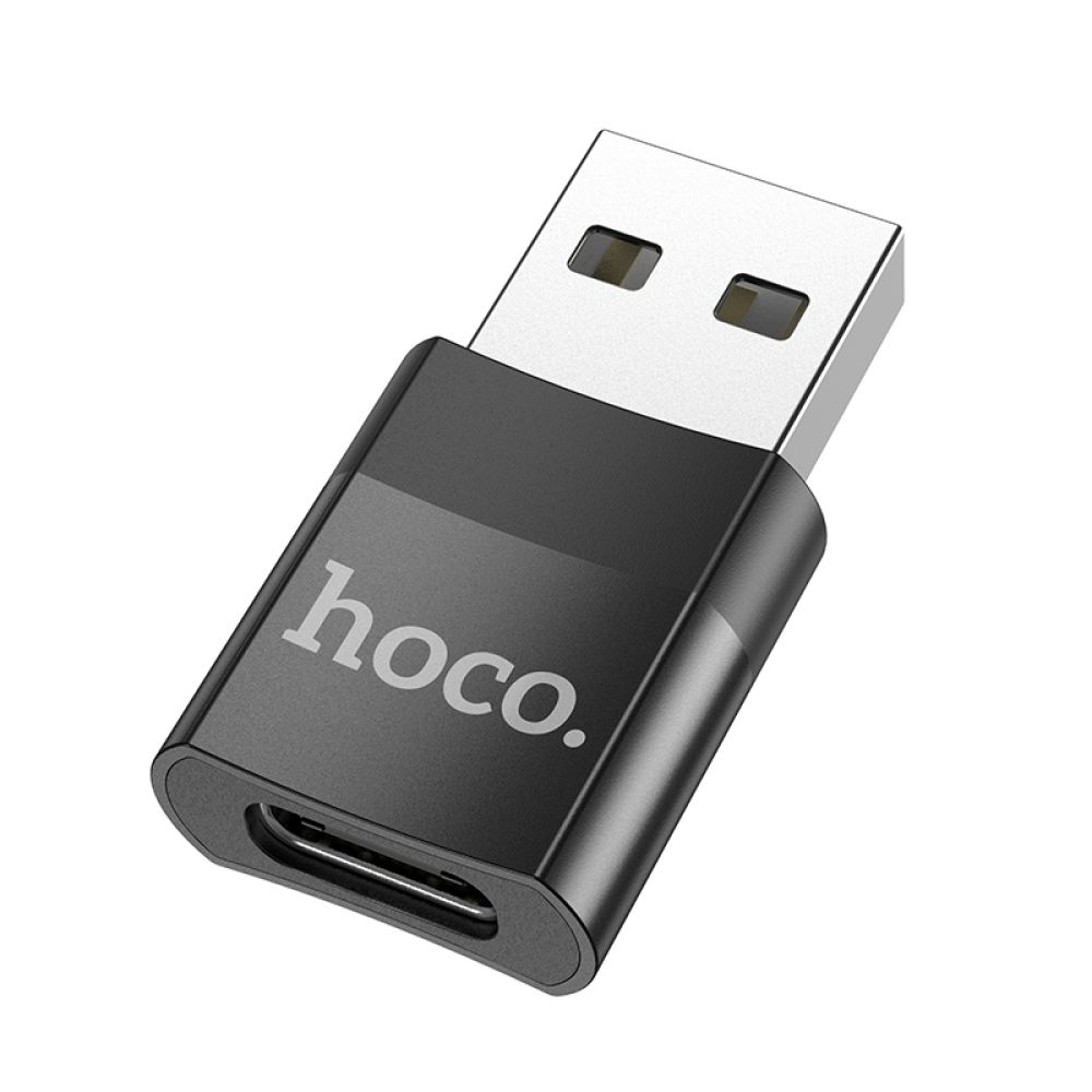 Купить ПЕРЕХОДНИК HOCO UA17 USB MALE TO TYPE-C FEMALE USB2.0 ADAPTER_1