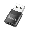 Купить ПЕРЕХОДНИК HOCO UA17 USB MALE TO TYPE-C FEMALE USB2.0 ADAPTER_1