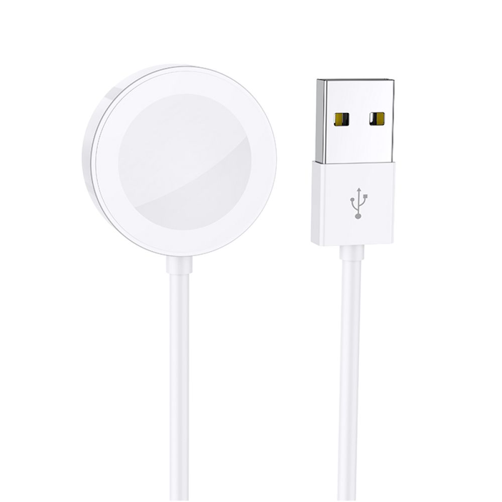 Купить БЕСПРОВОДНОЕ ЗАРЯДНОЕ УСТРОЙСТВО BOROFONE BQ13 (IWATCH 1-8, SE/SE2/ULTRA)