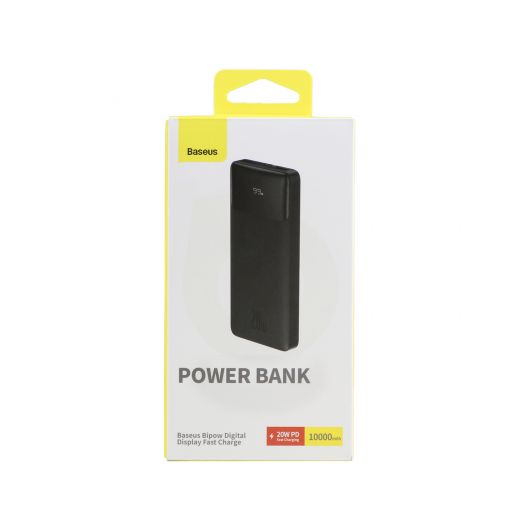 Купить POWER BANK BASEUS BIPOW 20W 10000 MAH CABLE USB TO MICRO 25CM (PPBD050301)