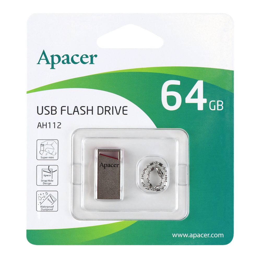 Купить USB FLASH DRIVE APACER AH112 64GB