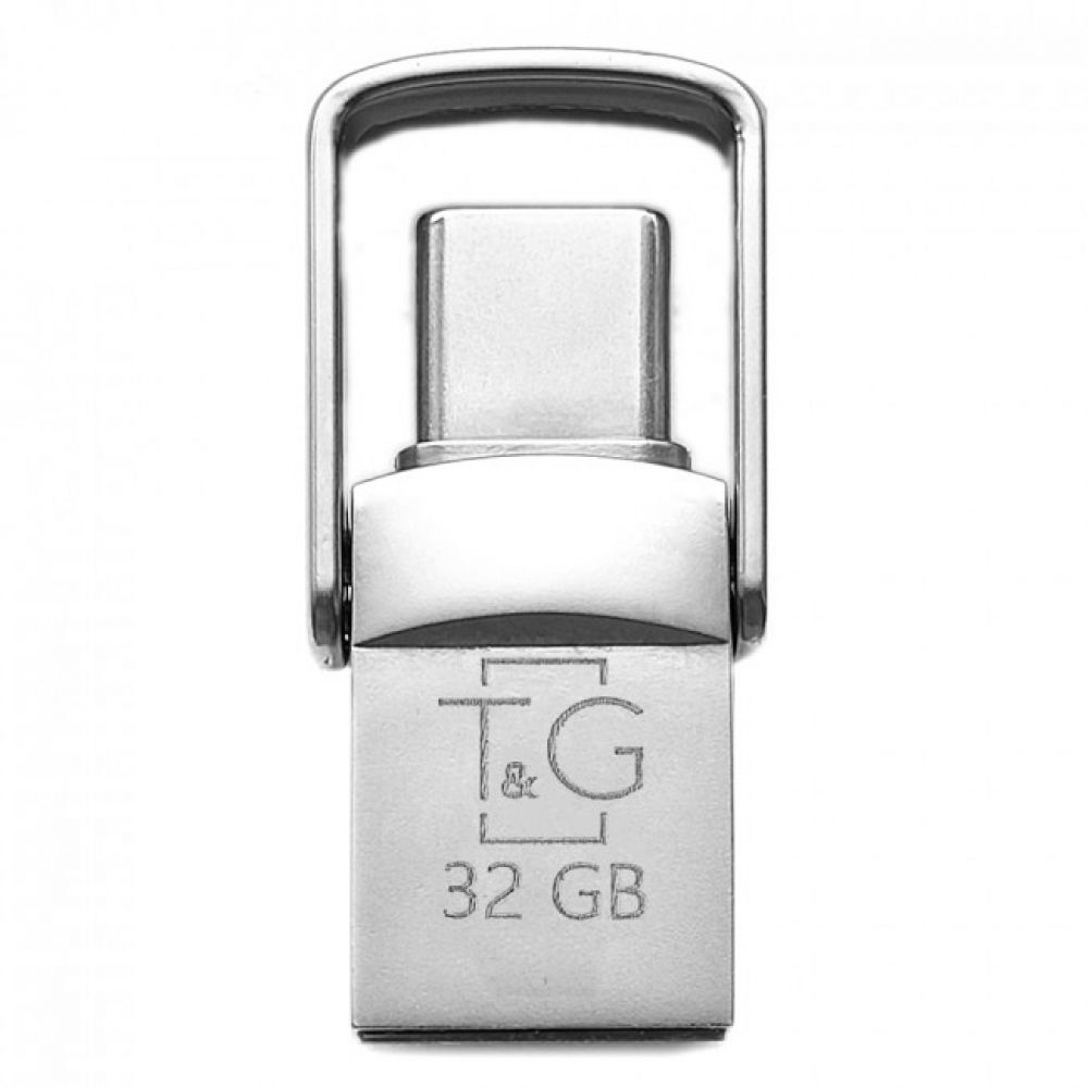 Купить USB OTG T&G 2&1 TYPE C 32GB METAL 104_1