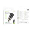 Купить АВТО ЗАРЯДНОЕ УСТРОЙСТВО BOROFONE BZ25 1USB/1USB-C QC/PD38W+TYPE-C TO TYPE-C