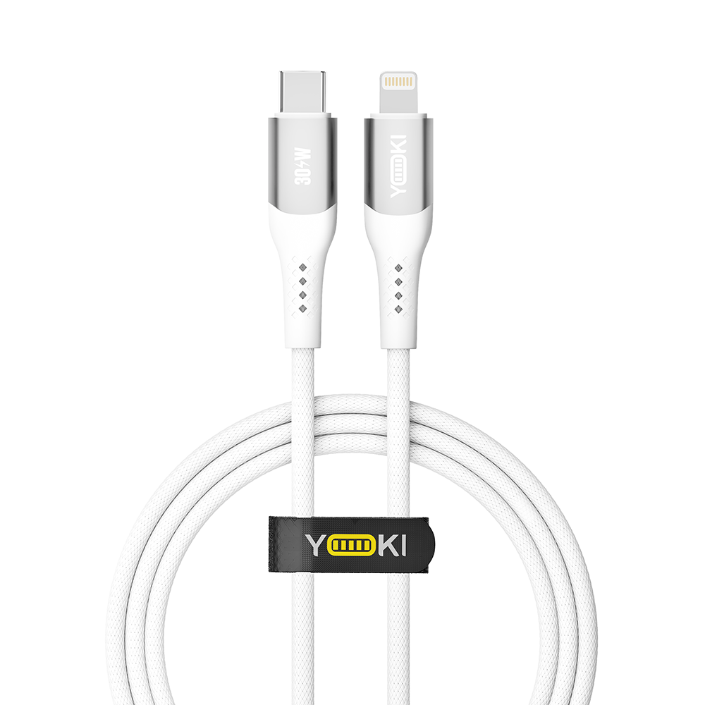 Купить USB YOKI SOLID YK-SO15 TYPE-C TO LIGHTNING 30W 1.2M_2