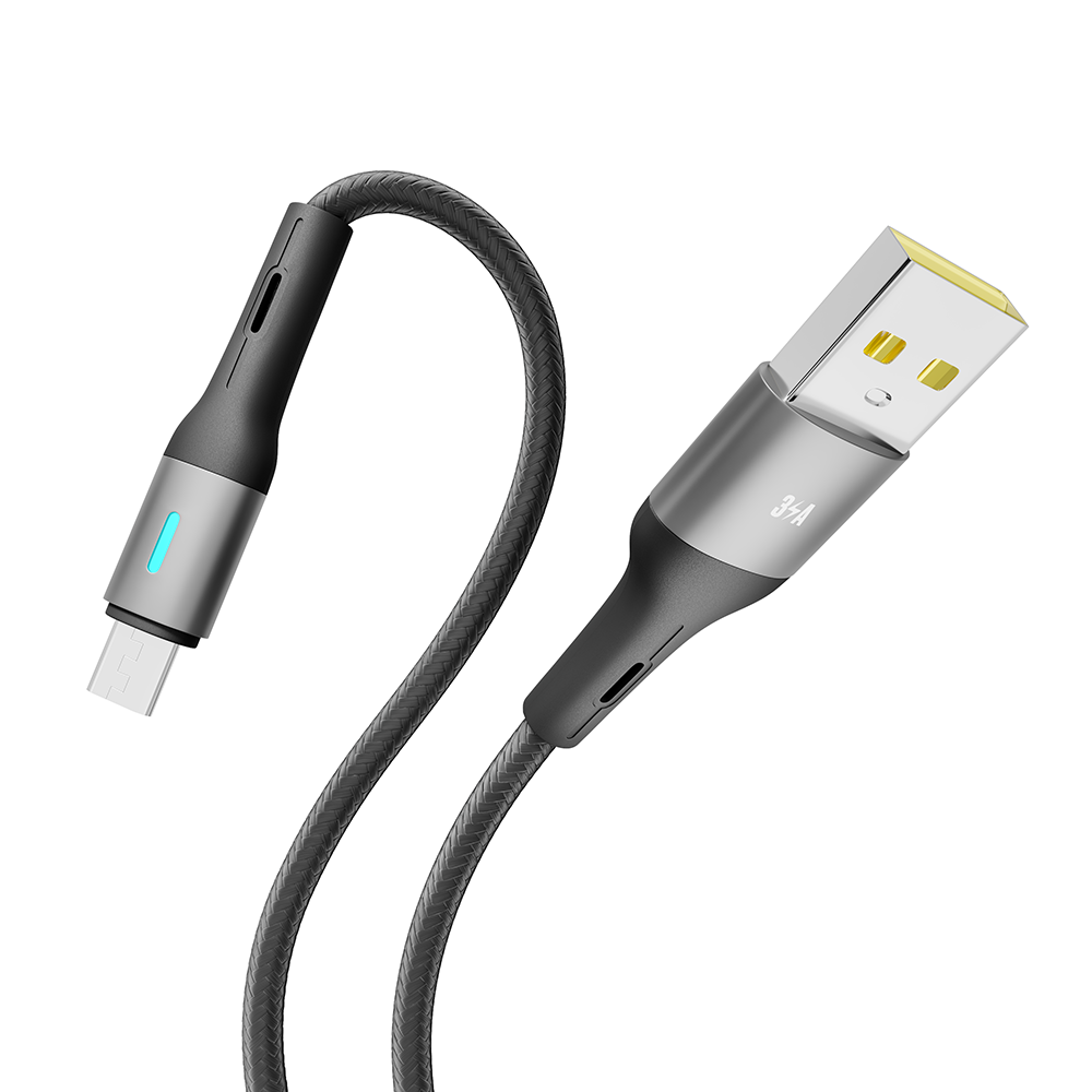 Купить USB YOKI LED YK-LE17 MICRO 3A 1.2M_5