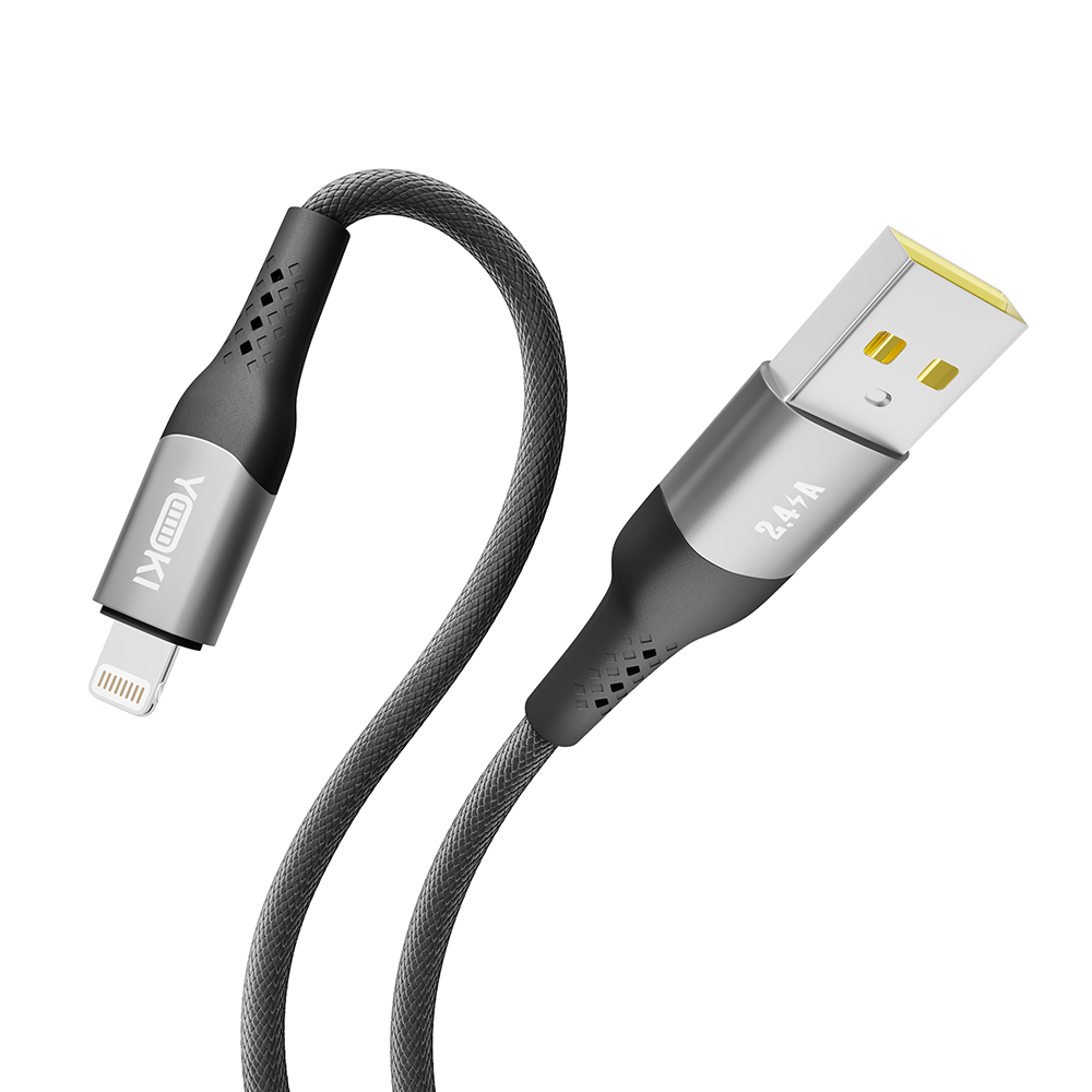 Купить USB YOKI SOLID YK-SO15 LIGHTNING 2.4A 2M_4