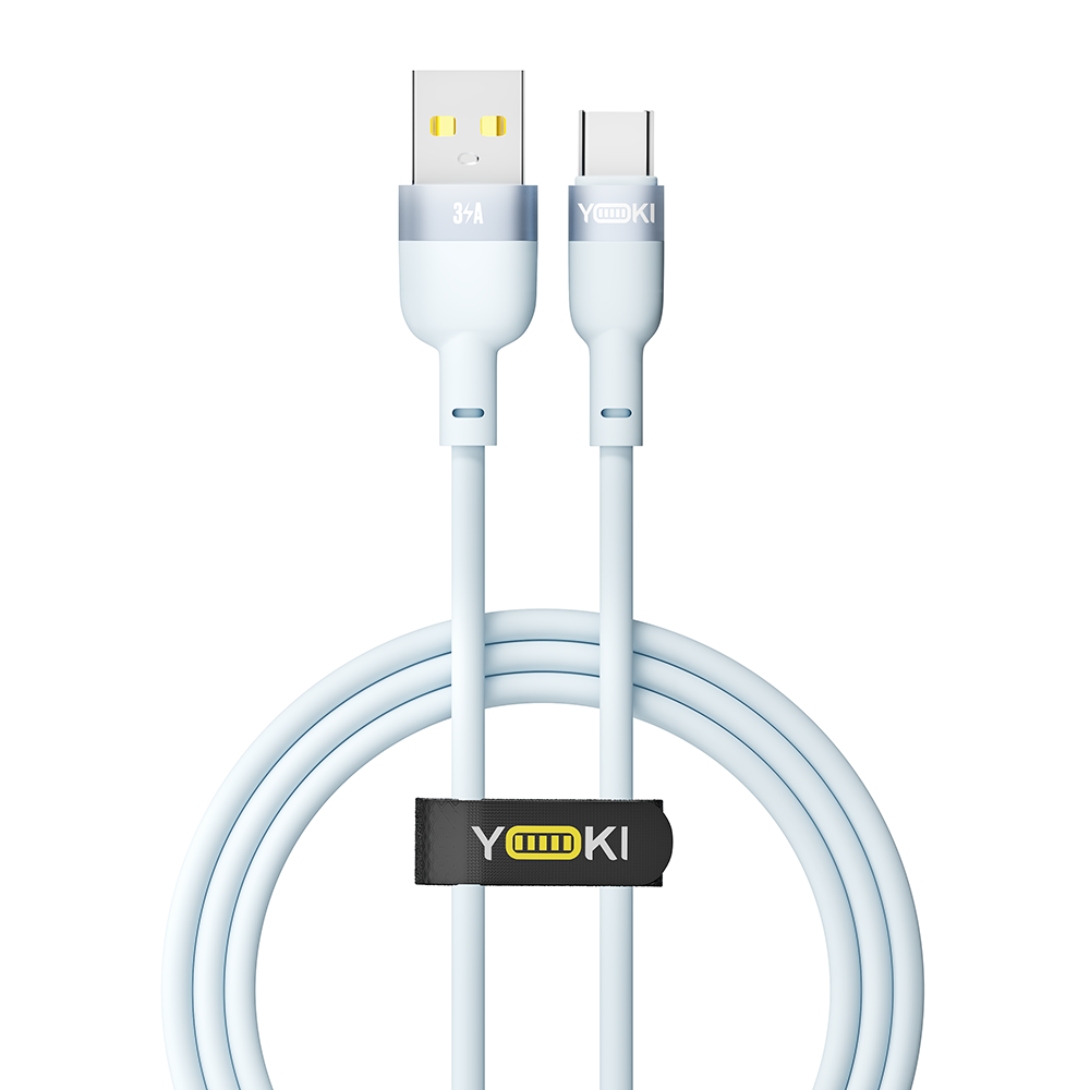 Купить USB YOKI SILICONE YK-SI50 TYPE-C 3A 1.2M_1