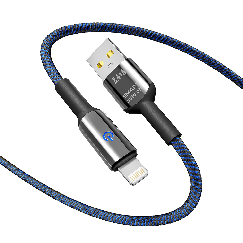 Купить USB YOKI SMART YK-SM31 LIGHTNING 2.4A 1.2M_3
