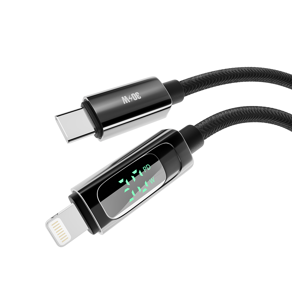 Купить USB YOKI DISPLAY YK-DI88 TYPE-C TO LIGHTNING 30W 1.2M_7