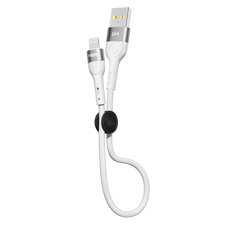 Купить USB YOKI EXTRA YK-EX11 LIGHTNING 2.4A 0.25M_4