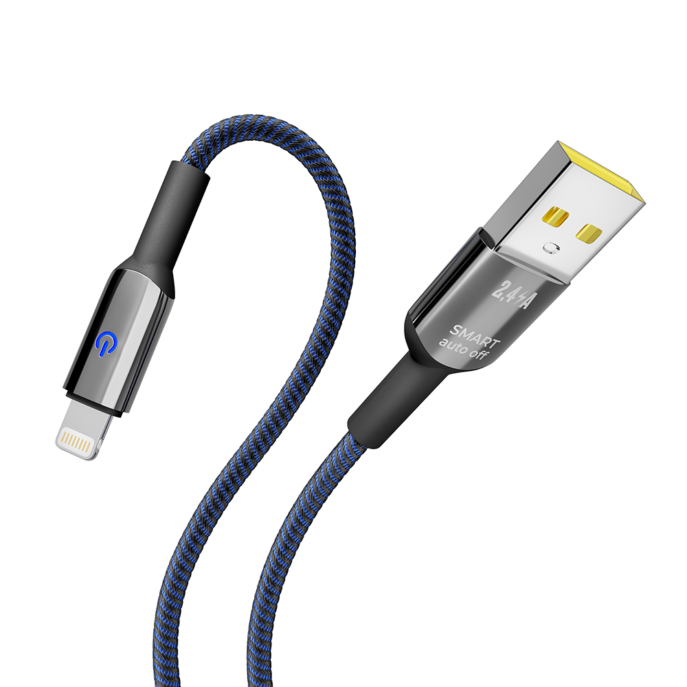 Купить USB YOKI SMART YK-SM31 LIGHTNING 2.4A 1.2M_5