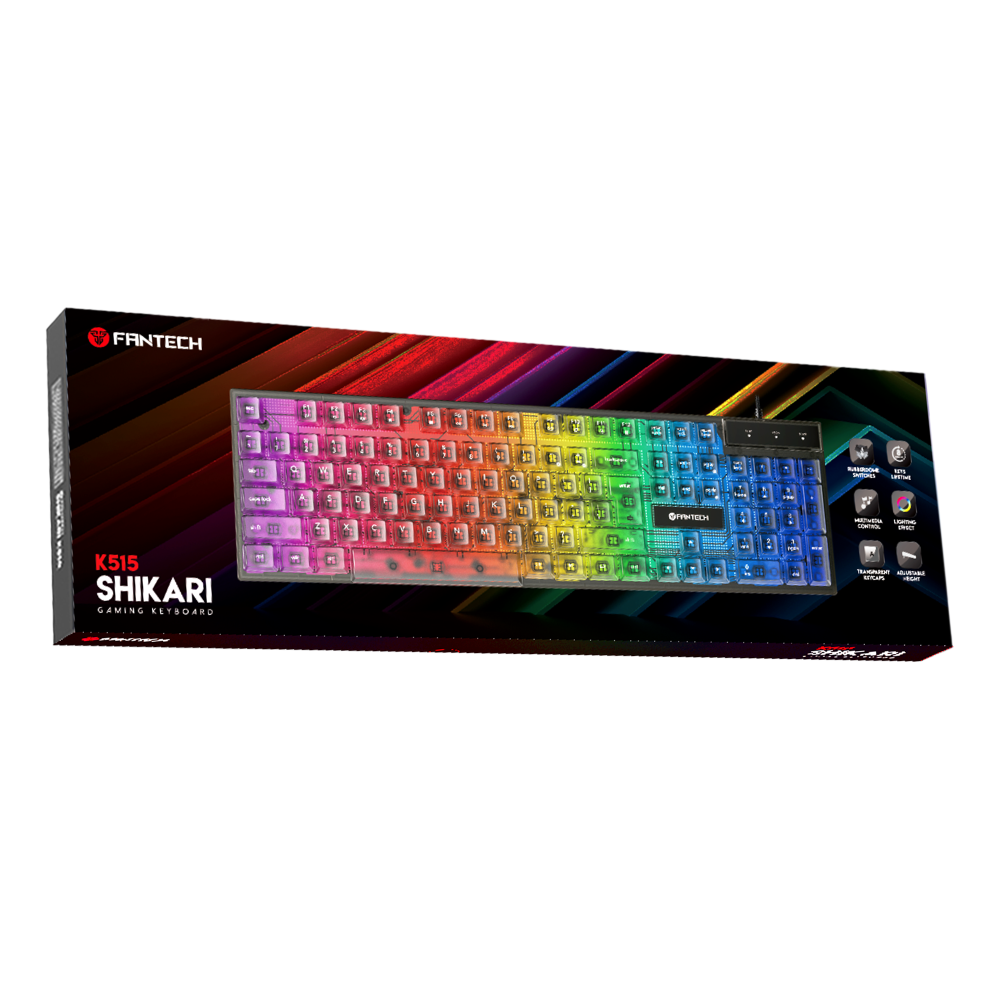 Купить КЛАВИАТУРА ИГРОВАЯ FANTECH SHIKARI K515