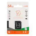 Купить КАРТА ПАМЯТИ T&G MICROSDXC 64GB UHS-3 10 CLASS & ADAPTER