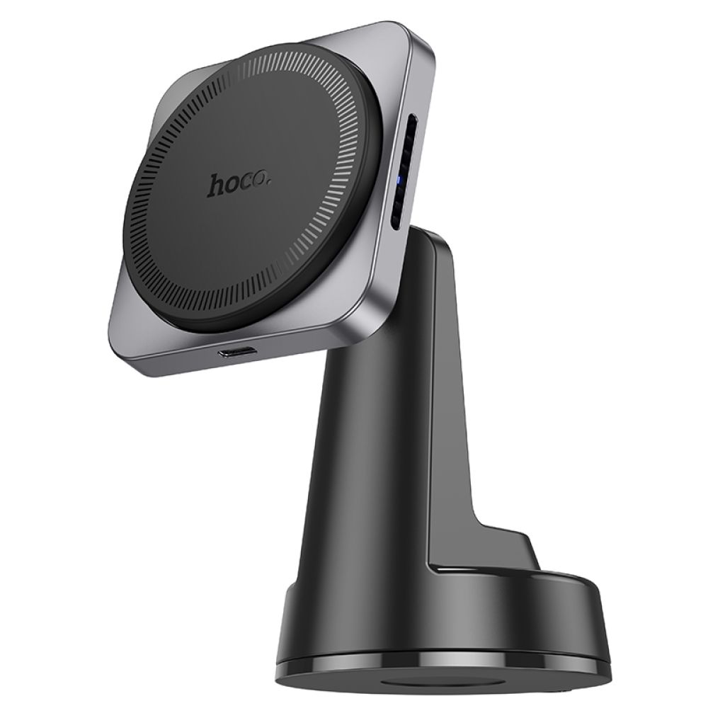 Автотримач Hoco HW16 Magnetic Wireless 15W зображення 1