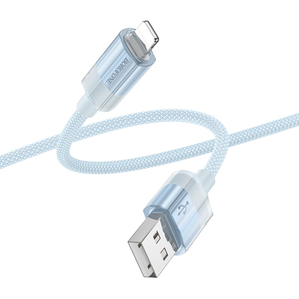 Купить USB BOROFONE BU44 SINCERO LIGHTNING 2.4A 1.2M_4