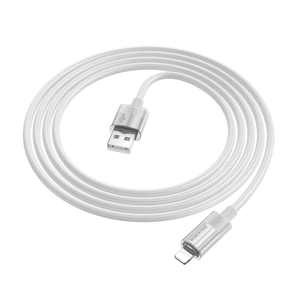 Купить USB BOROFONE BU44 SINCERO LIGHTNING 2.4A 1.2M_8