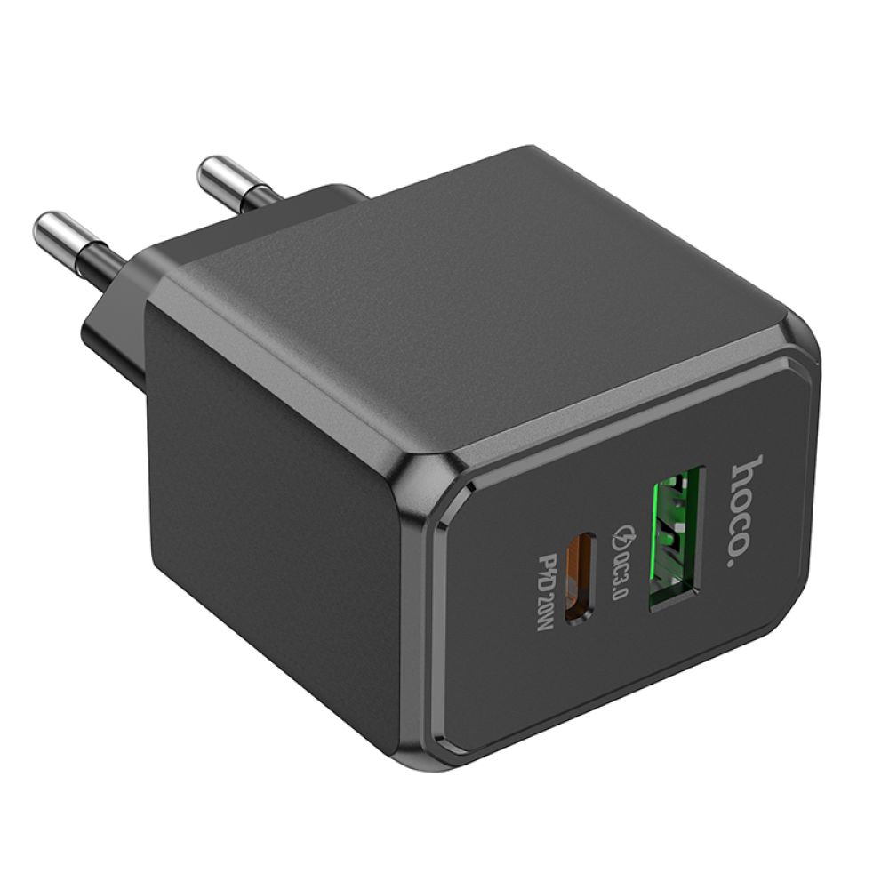 Купить СЕТЕВОЕ ЗАРЯДНОЕ УСТРОЙСТВО HOCO CS14A 1USB-C/1USB PD/QC 20W_4